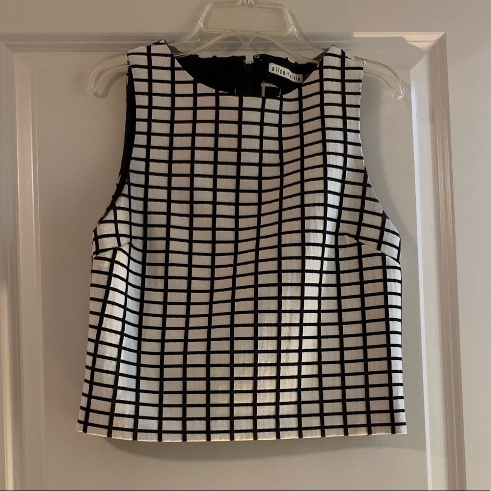 Alice and Olivia crop top